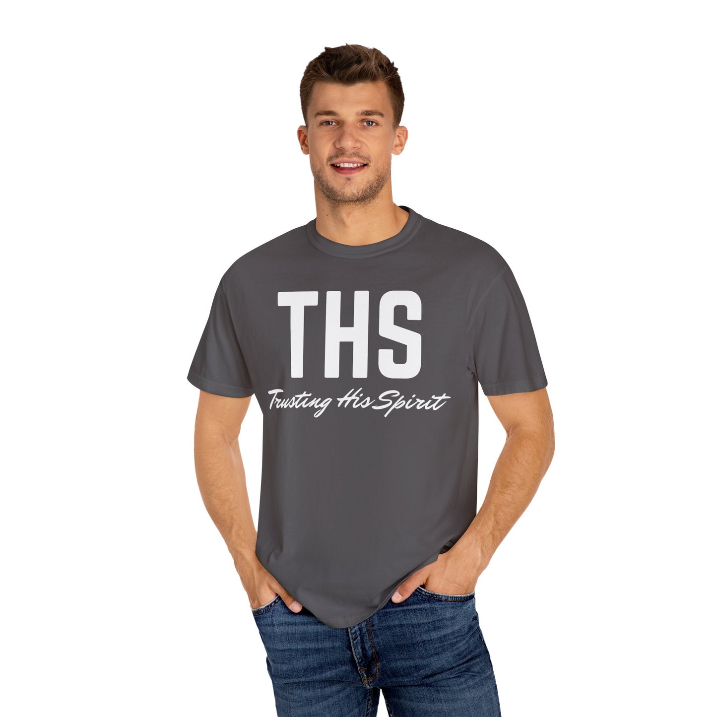 Adult THS Christian White Letters