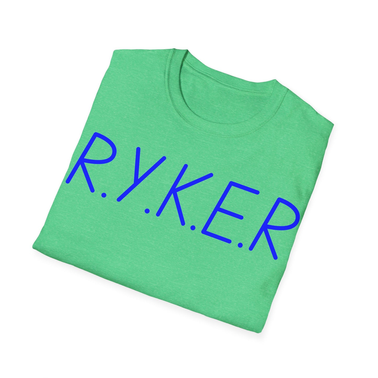 RYKER Christian Blue Letters