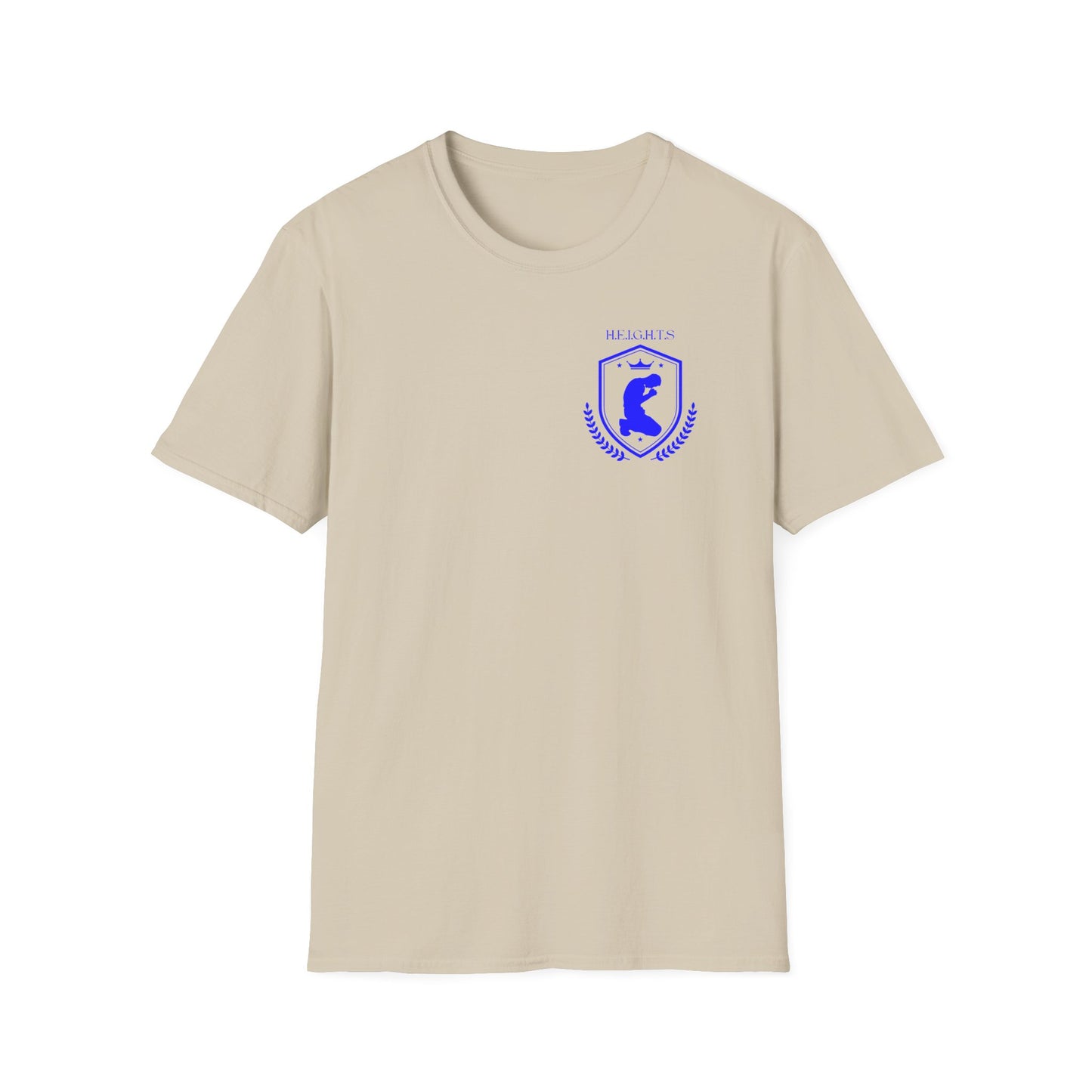 Heights Christian Blue Letters & Image