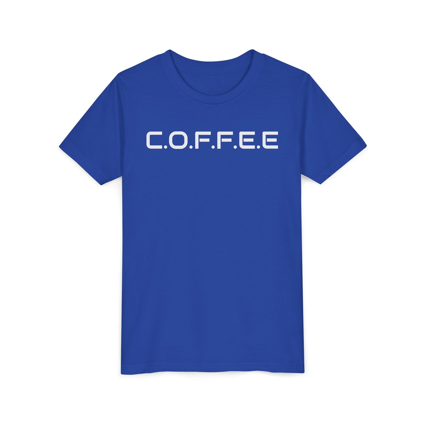 Youth Adult Coffee Christian White Letters & Image