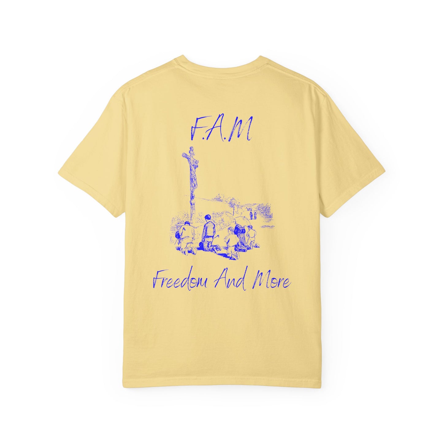 Fam Christian Blue Letters & Image