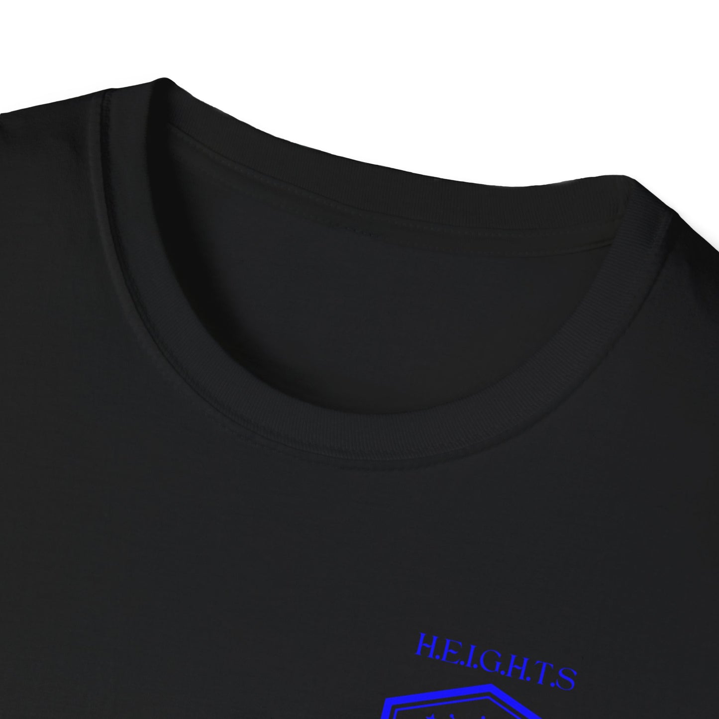 Heights Christian Blue Letters & Image