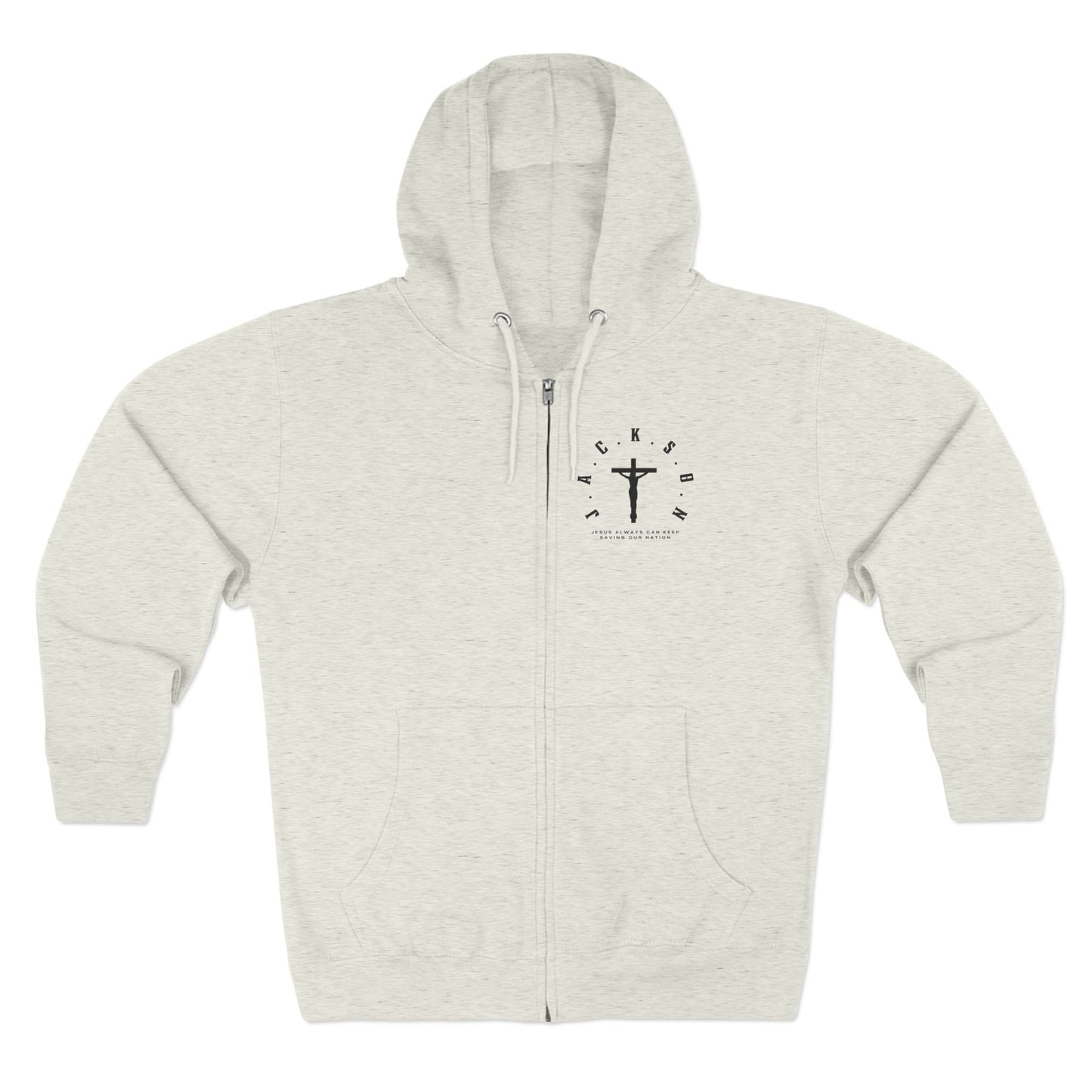 Jackson Black Hoodie Zipper