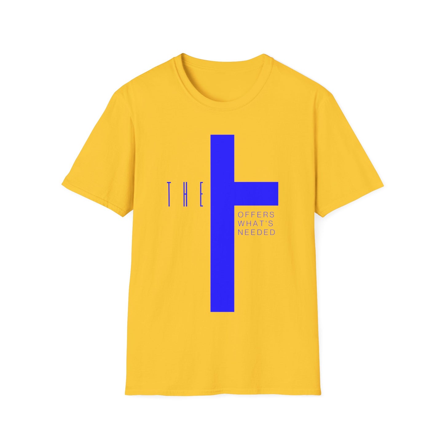 T-Town Blue Cross & Letters Blended