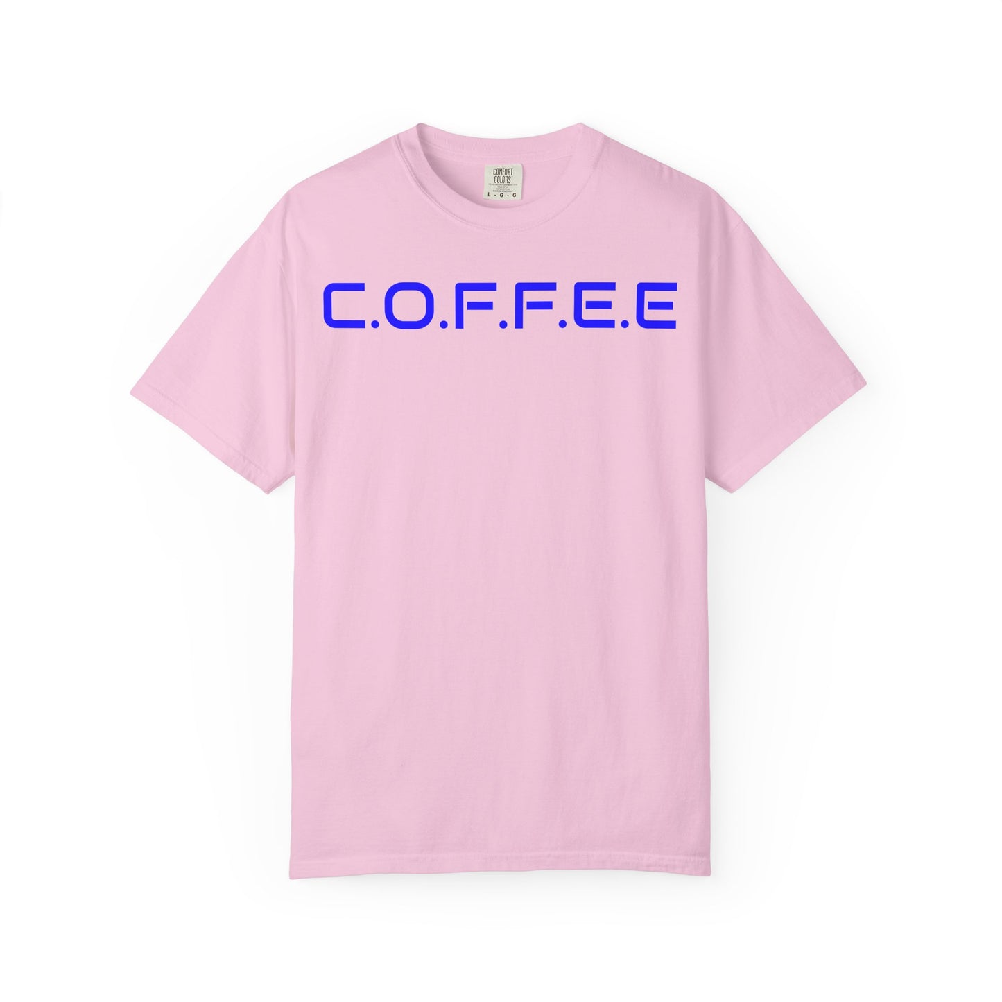 Adult Coffee Christian Blue Words Only