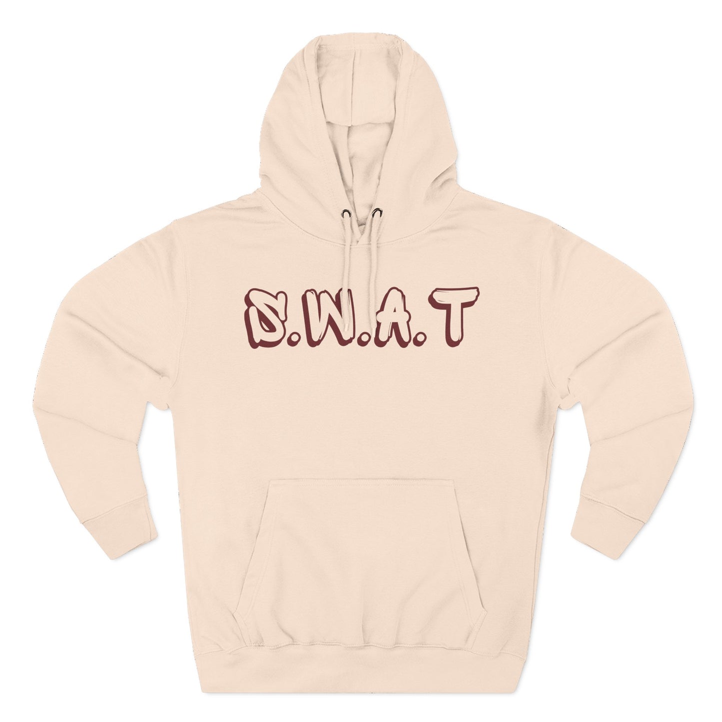 Swat Christian Marron Words Hoodie