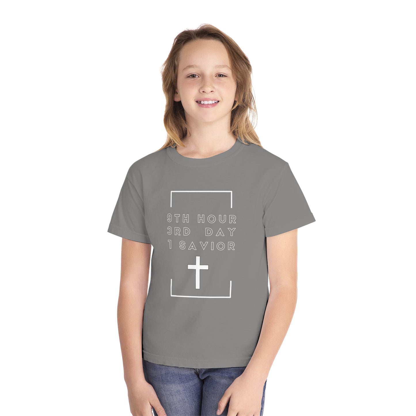 Youth 931 Christian White Letters