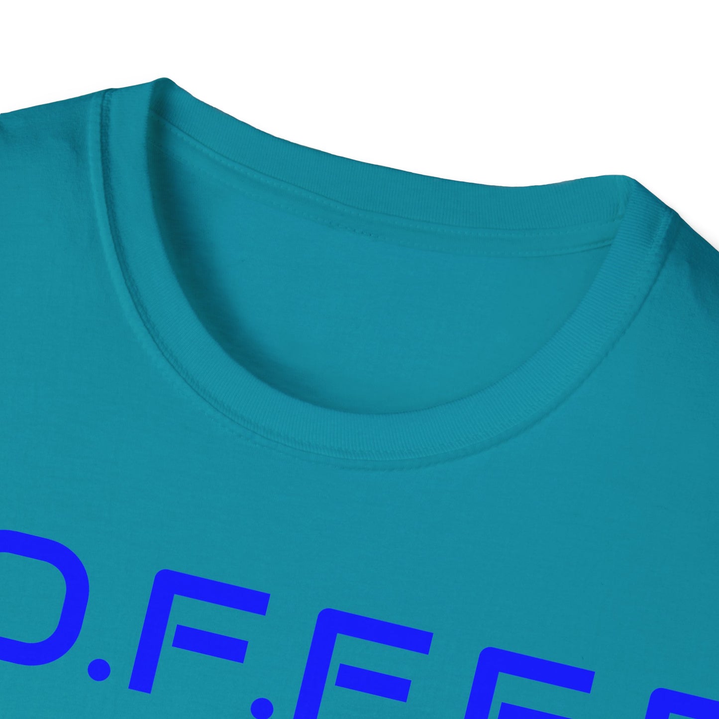 Adult Coffee Christian Blue Words Only