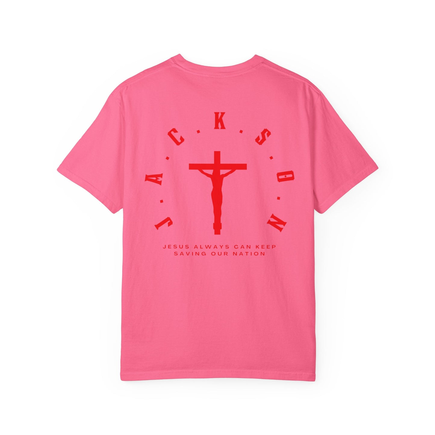 Jackson Believing Christian Red Letters & Cross