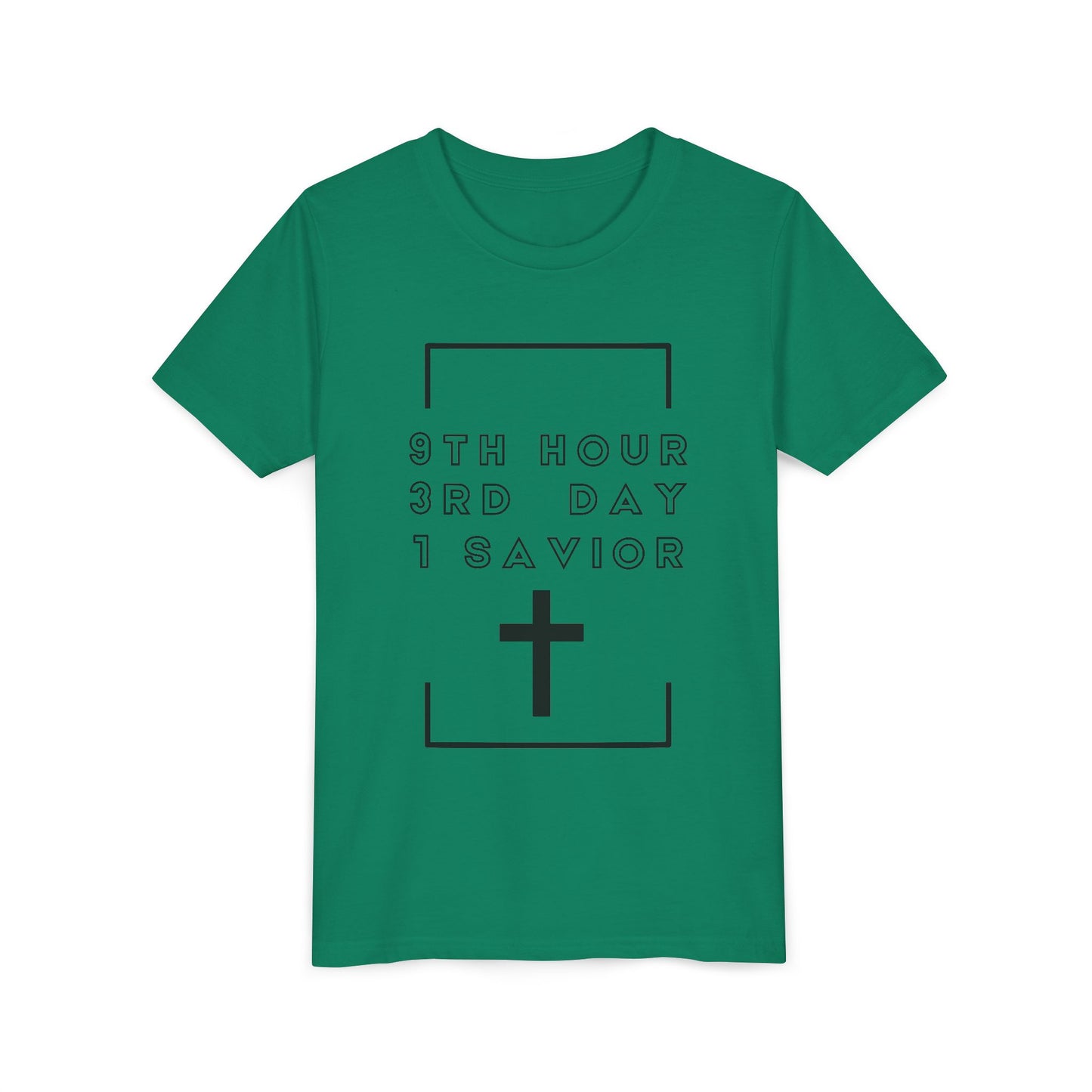 Youth 931 Christian Black Letters