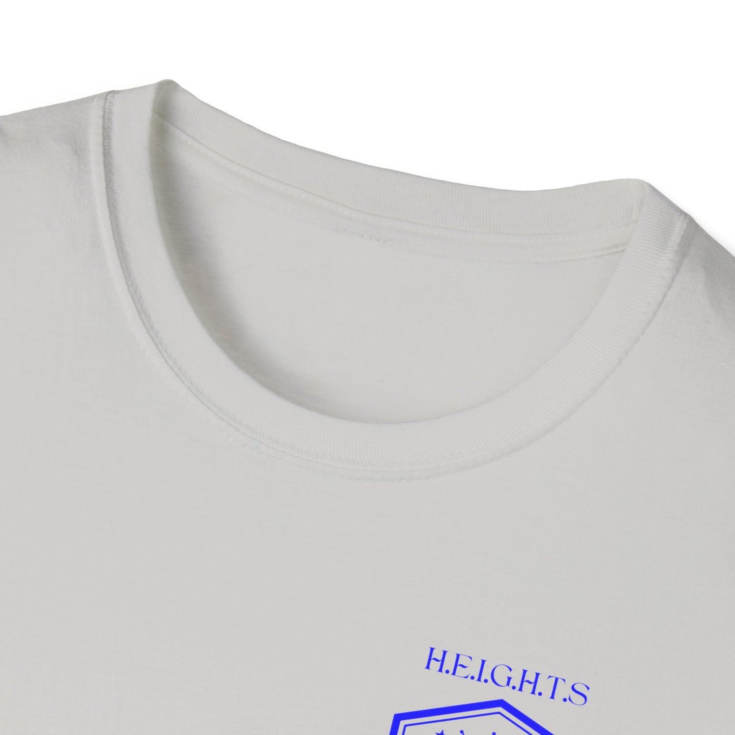 Heights Christian Blue Letters & Image