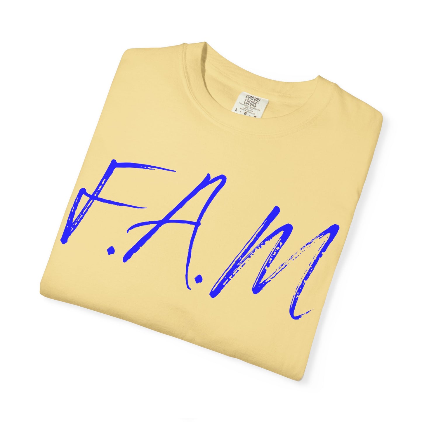 Fam Christian Blue Letters & Image