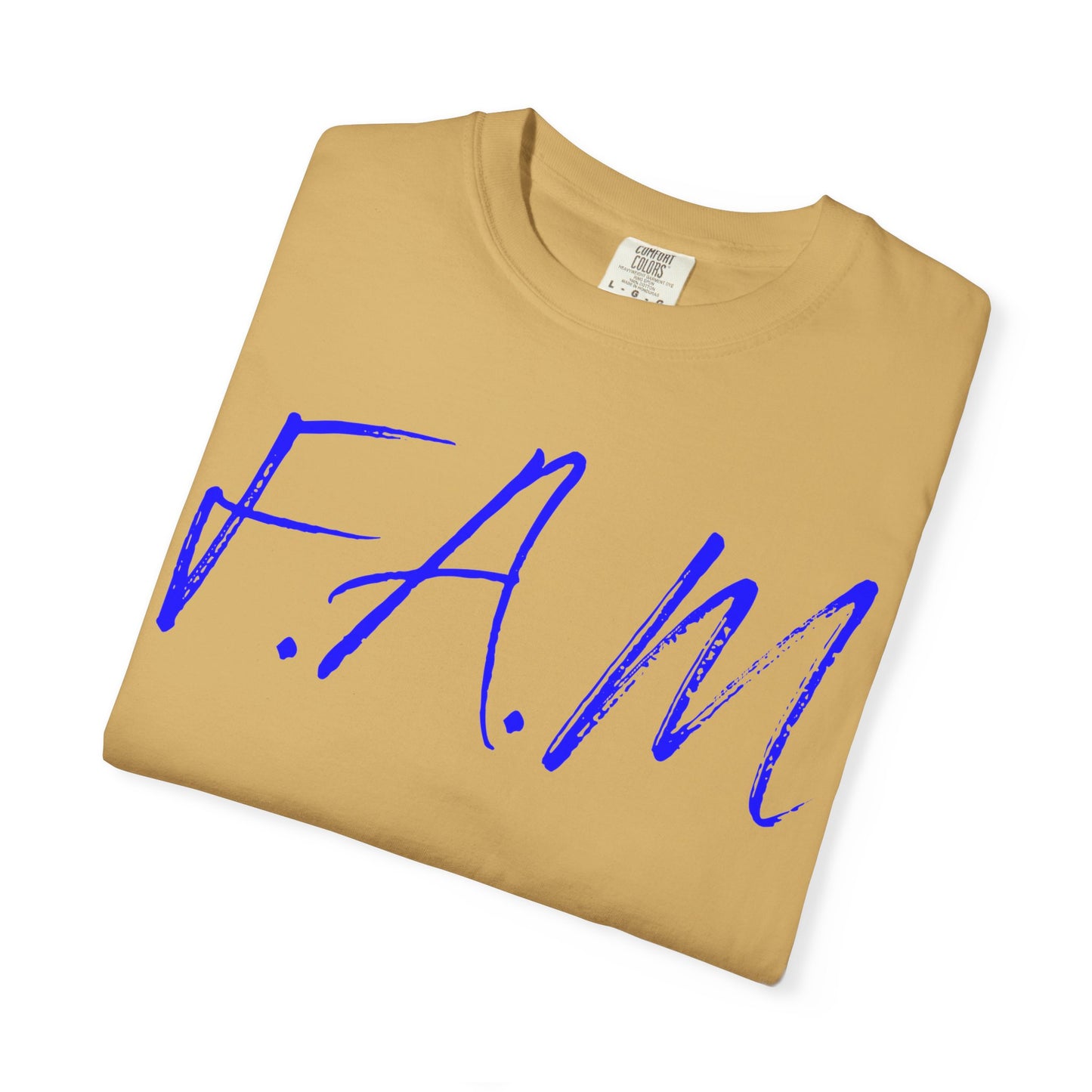 Fam Christian Blue Letters & Image