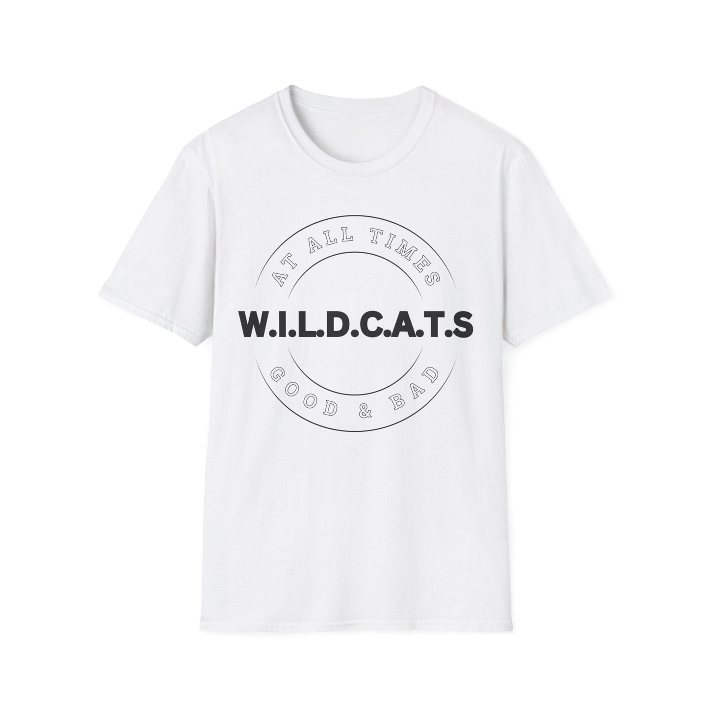 Wildcats Christian Black Letters & Picture