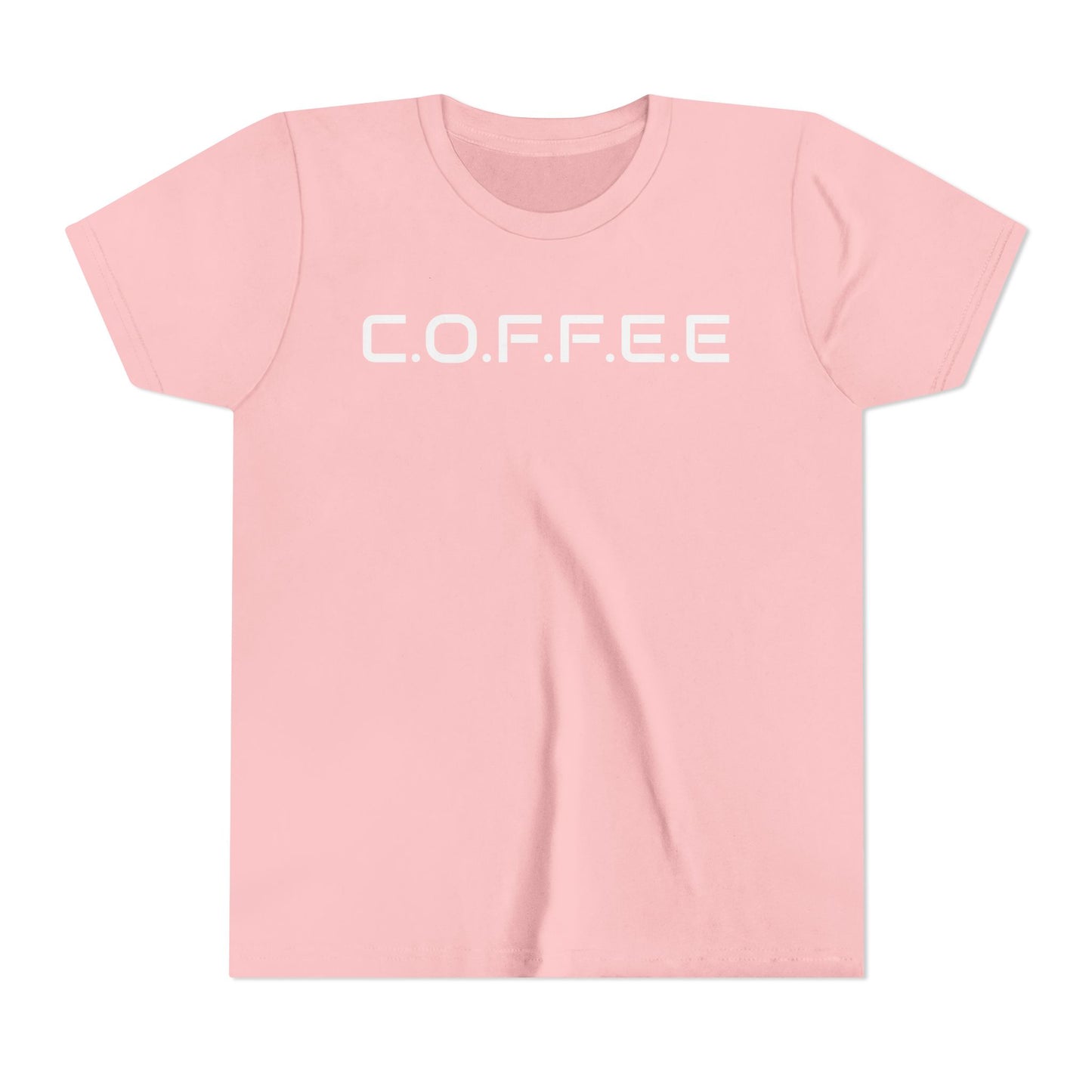 Youth Adult Coffee Christian White Letters & Image