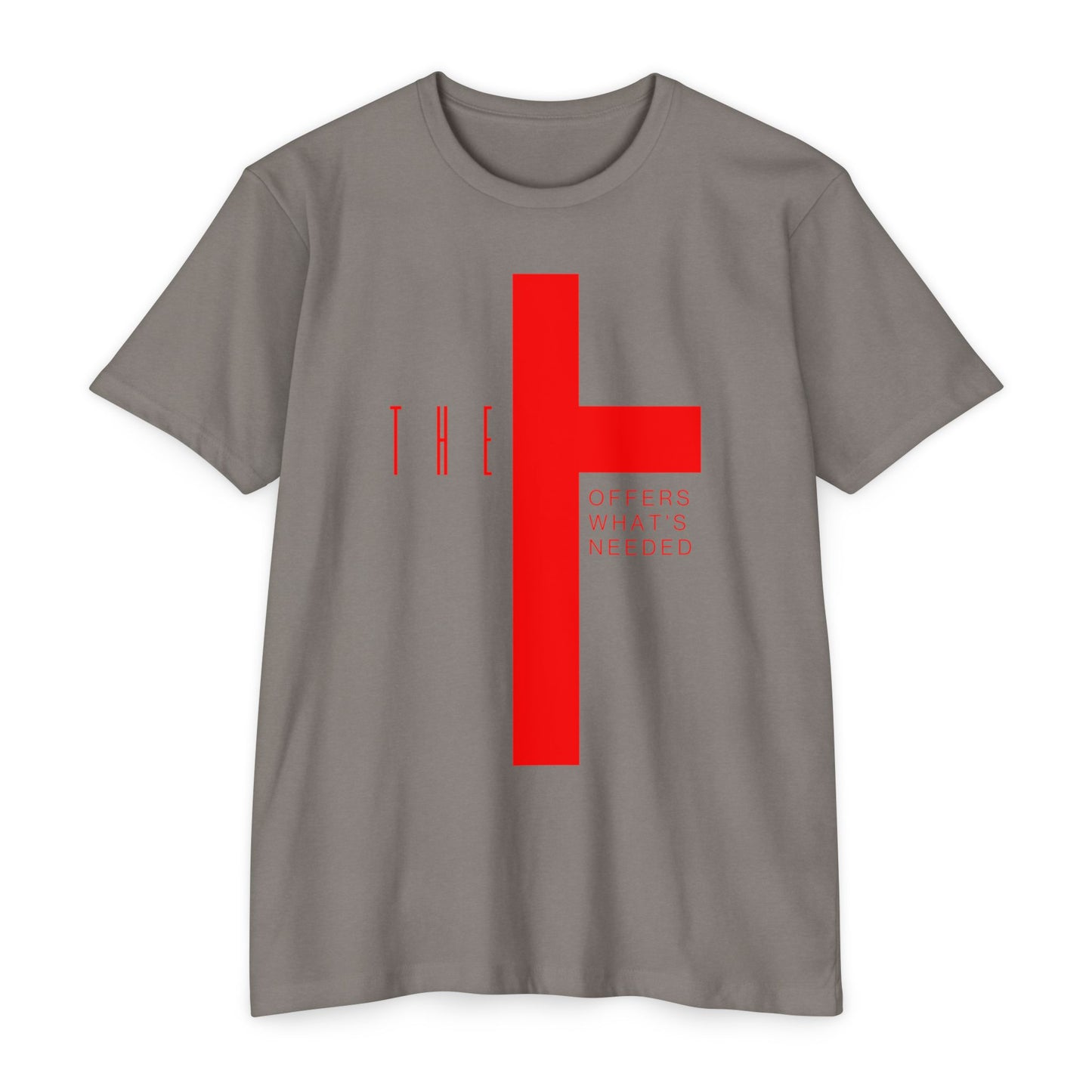 T-Town Red Cross & Letters Blended