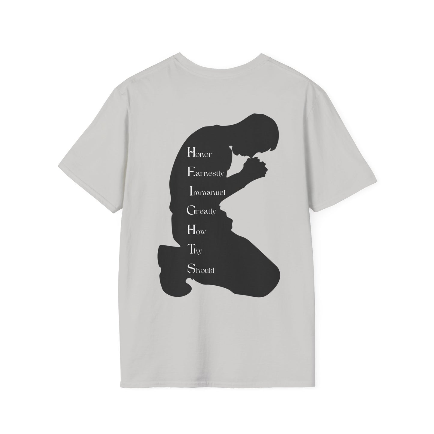 Heights Christian Black Letters & Image