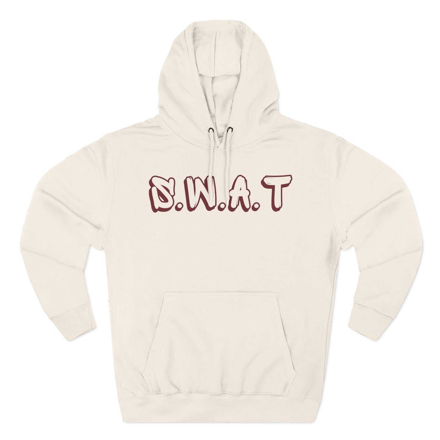 Swat Christian Marron Words Hoodie