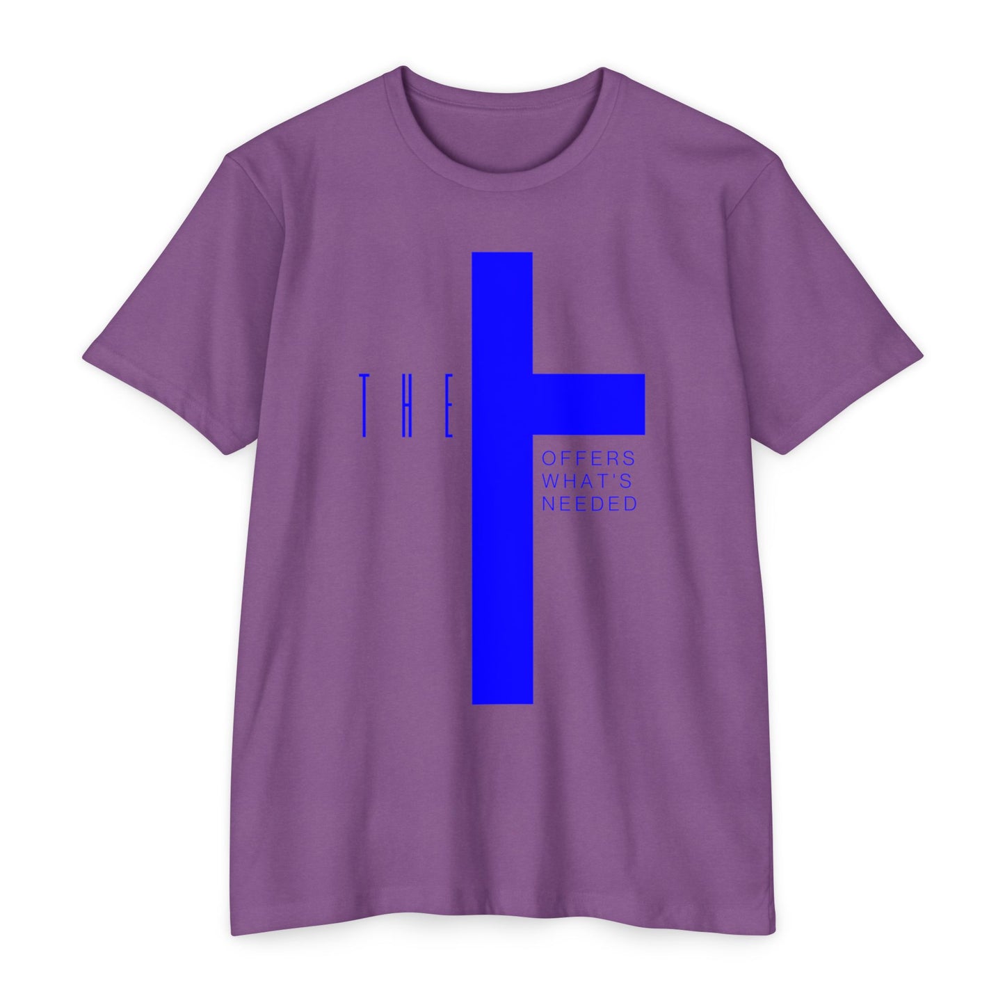 T-Town Blue Cross & Letters Blended