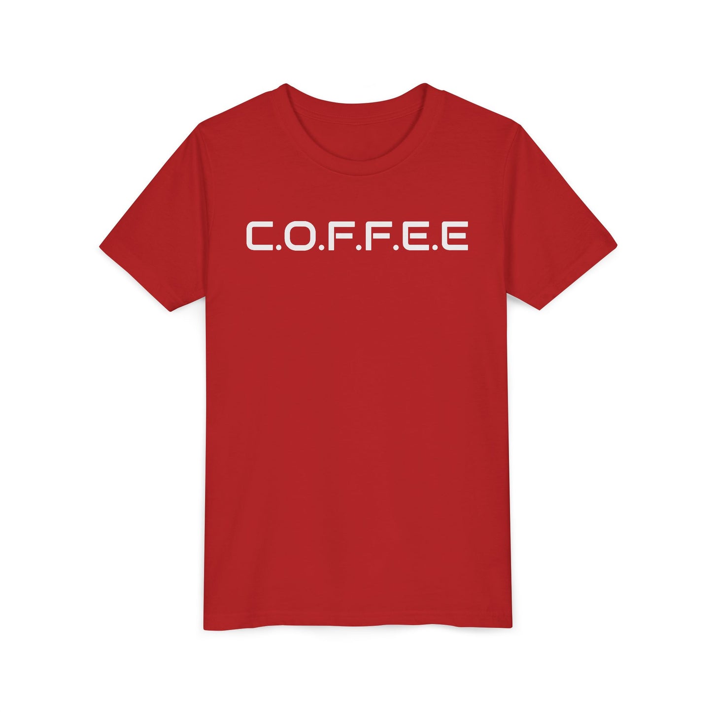 Youth Adult Coffee Christian White Letters & Image