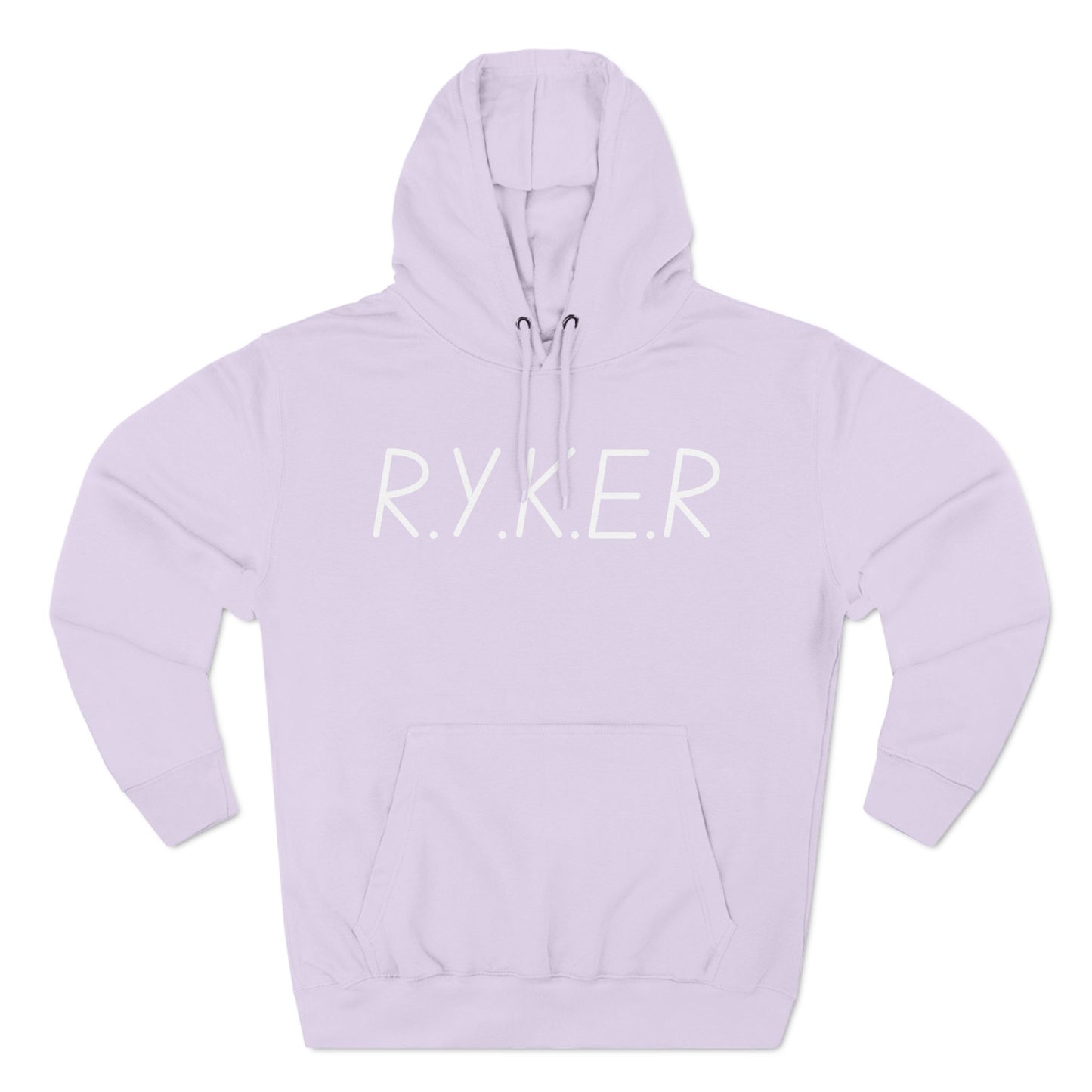 RYKER Christian White Letters Hoodie