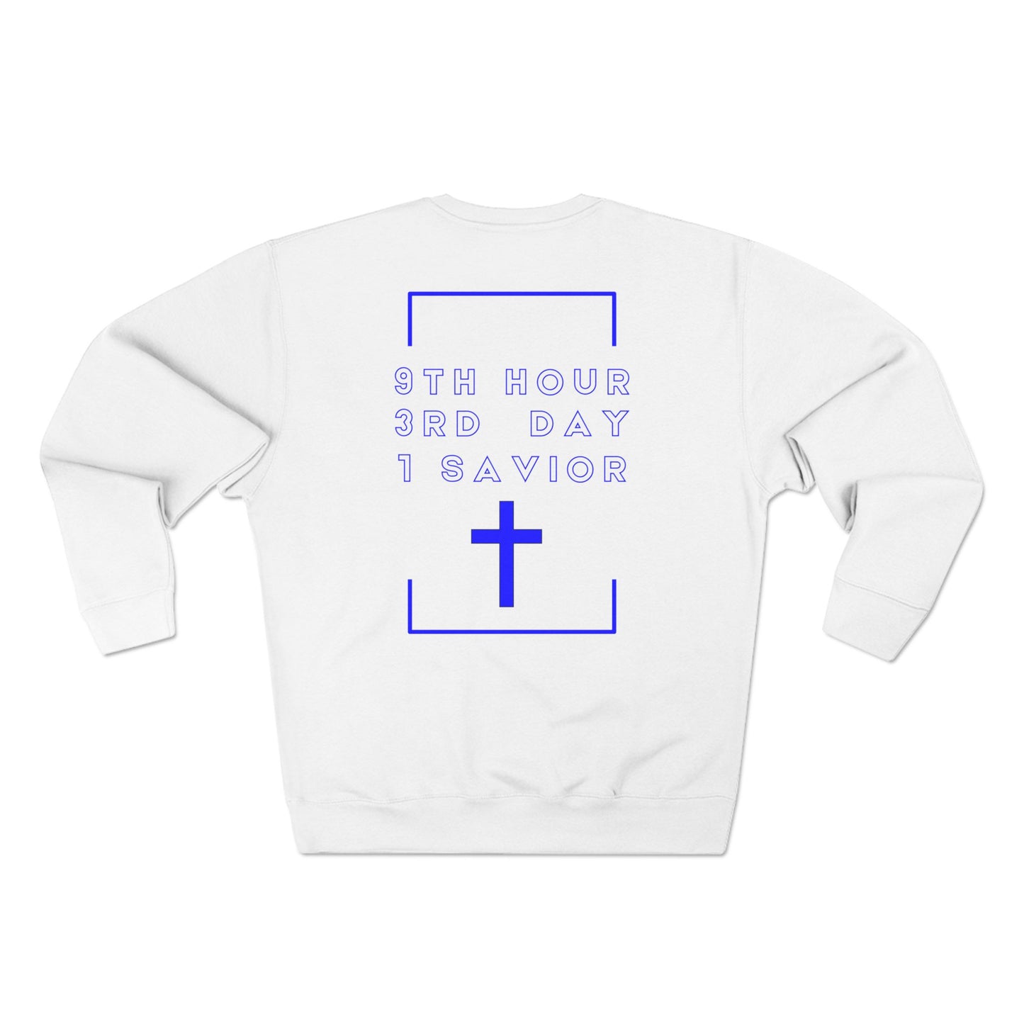 931 Crewneck Blue Words