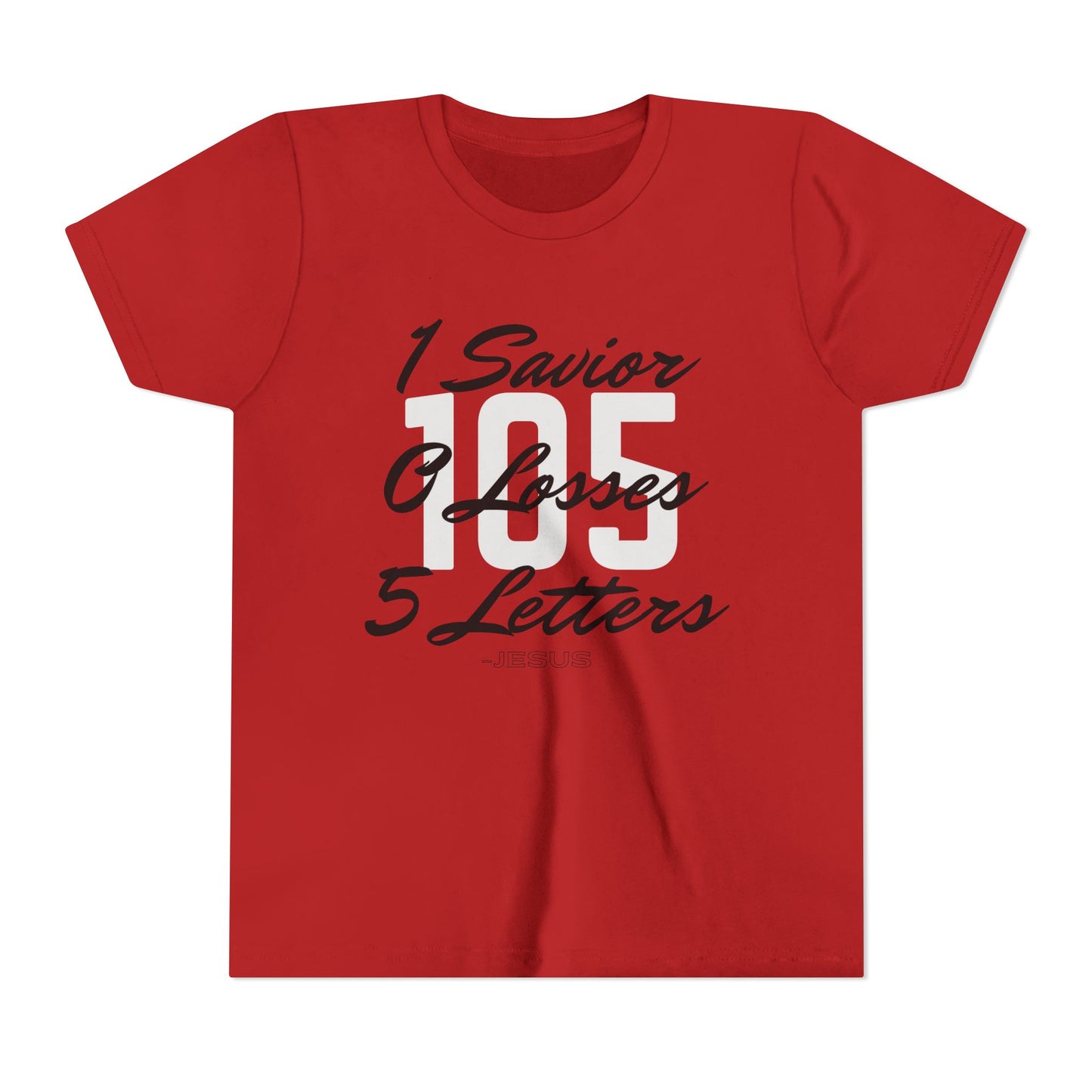 Youth 105 Christian Black and White Letters