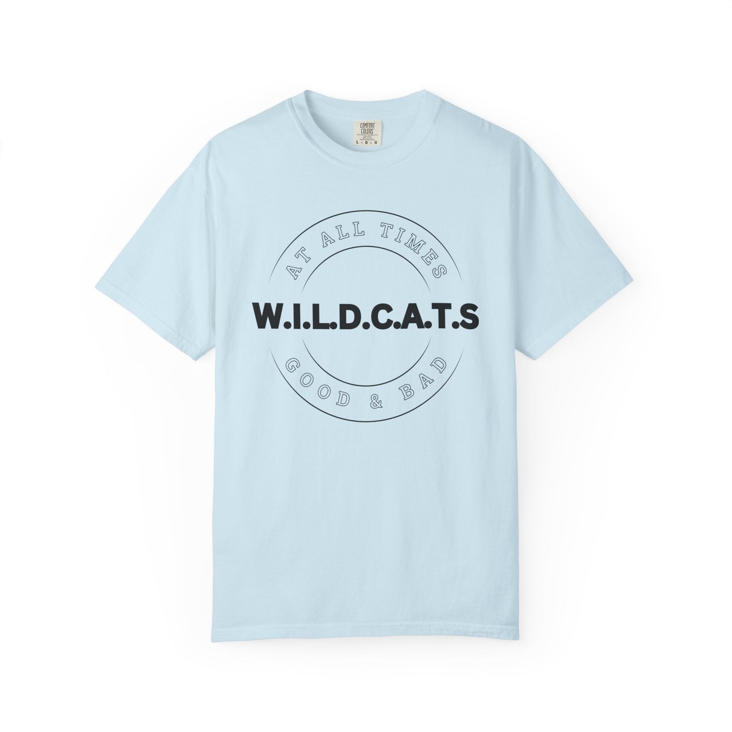Wildcats Christian Black Letters & Picture