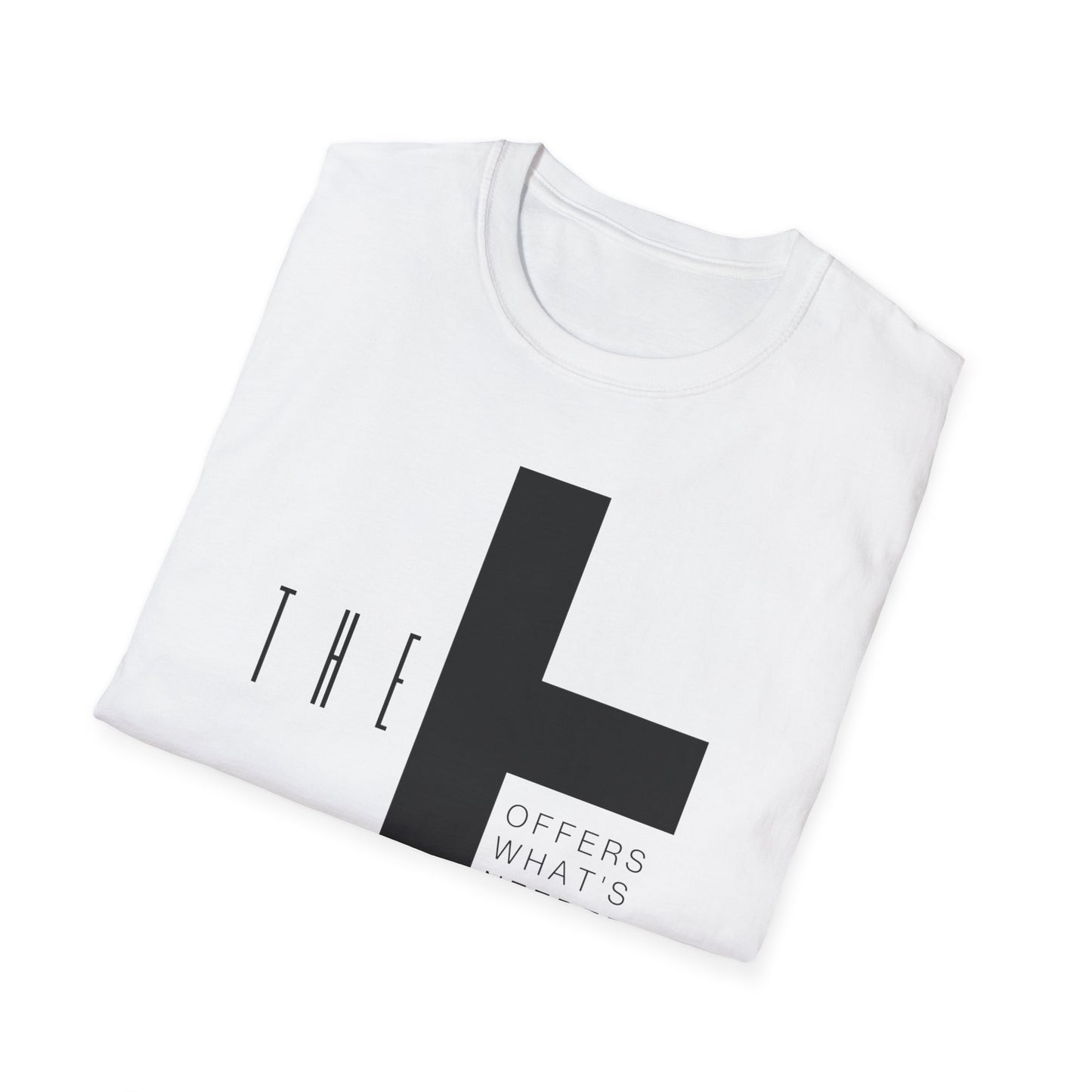 T-Town Black Cross & Letters