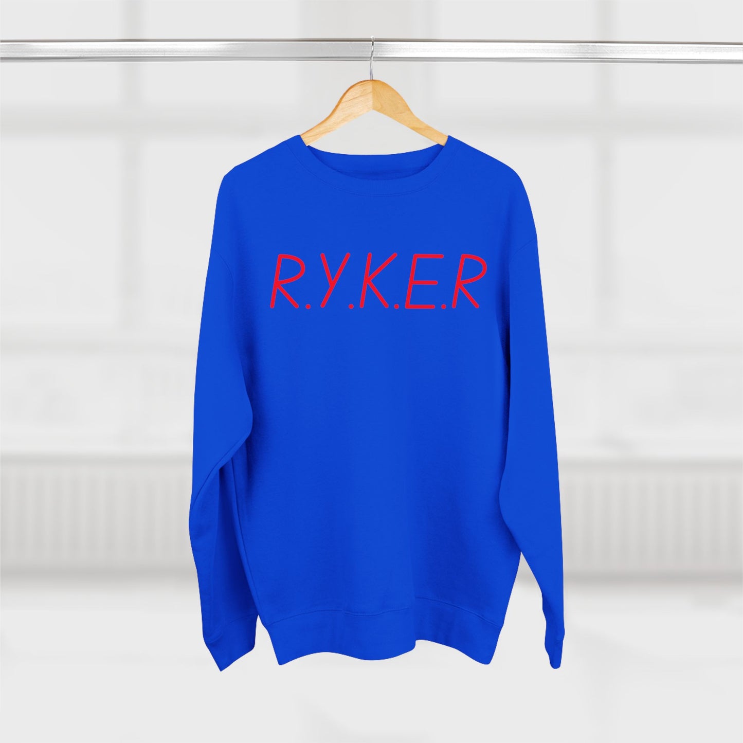 RYKER Christian Red Letters Crewneck