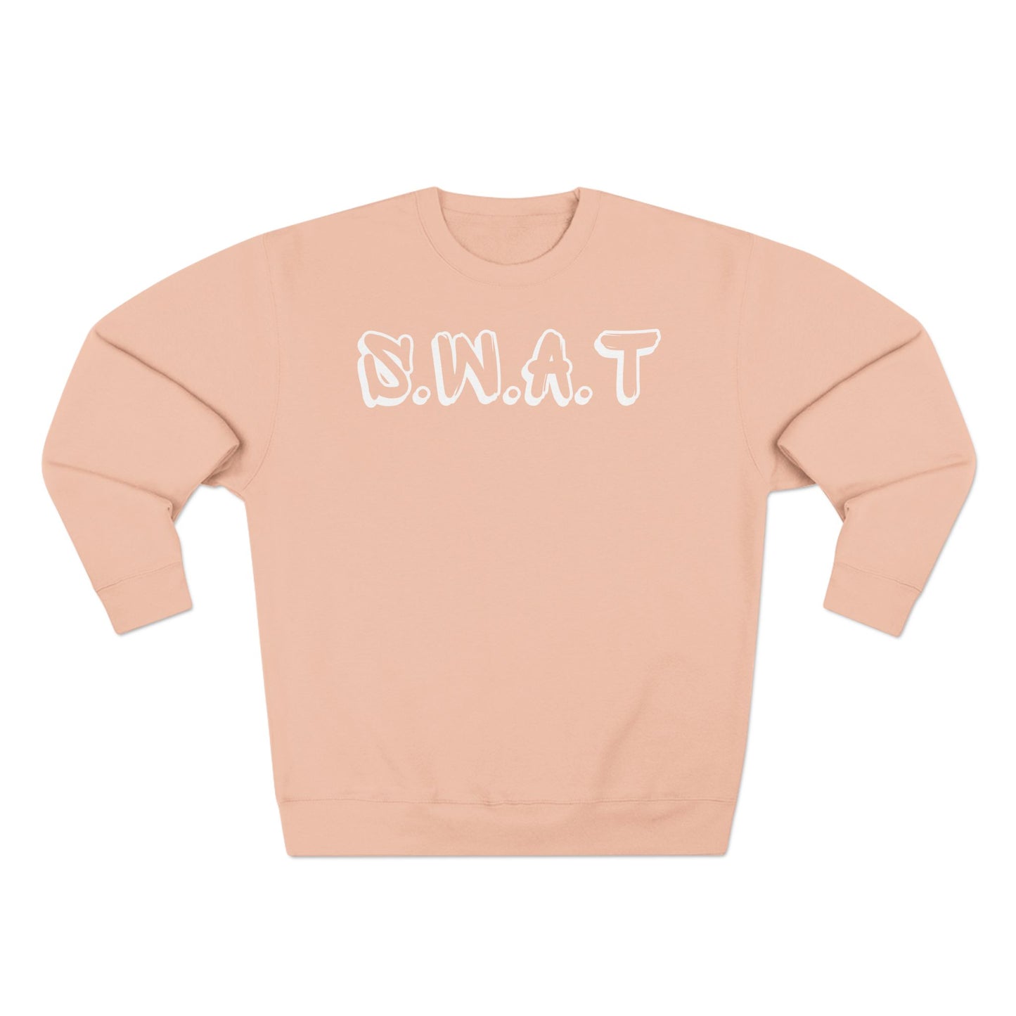 Swat Christian White Words Crewneck