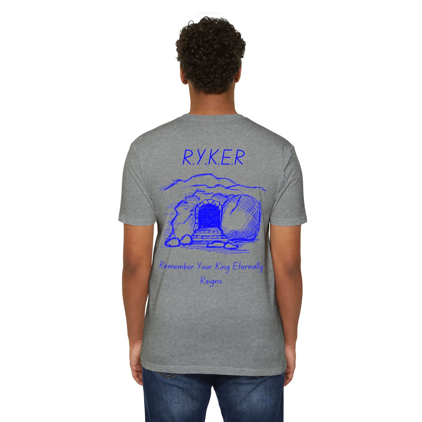 RYKER Christian Blue Letters Blended