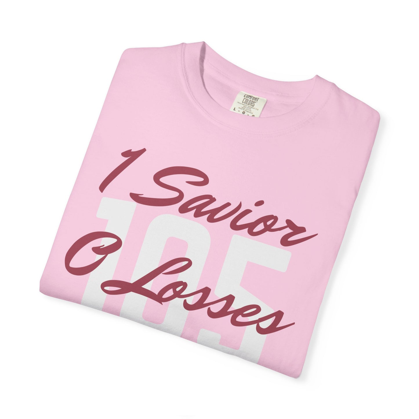 Adult 105 Christian Marron and White Letters