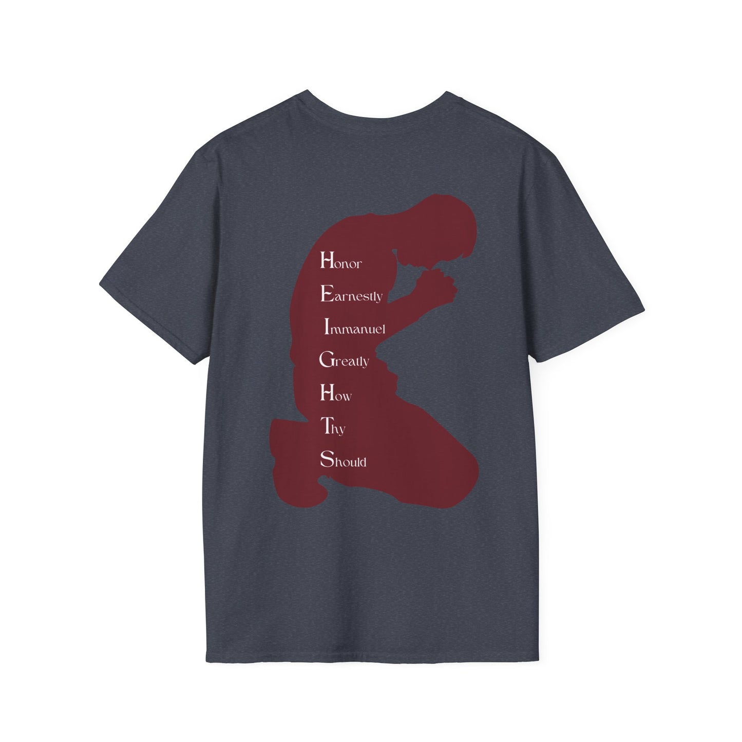 Heights Christian Marron Letters & Image