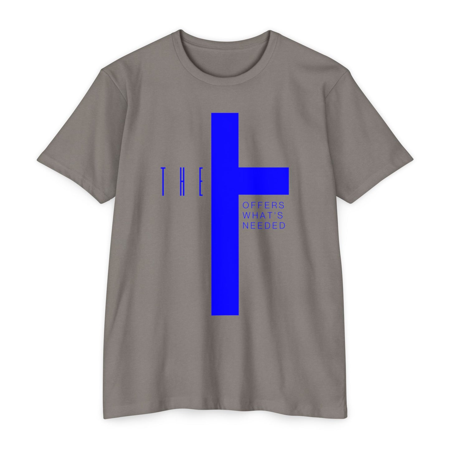 T-Town Blue Cross & Letters Blended