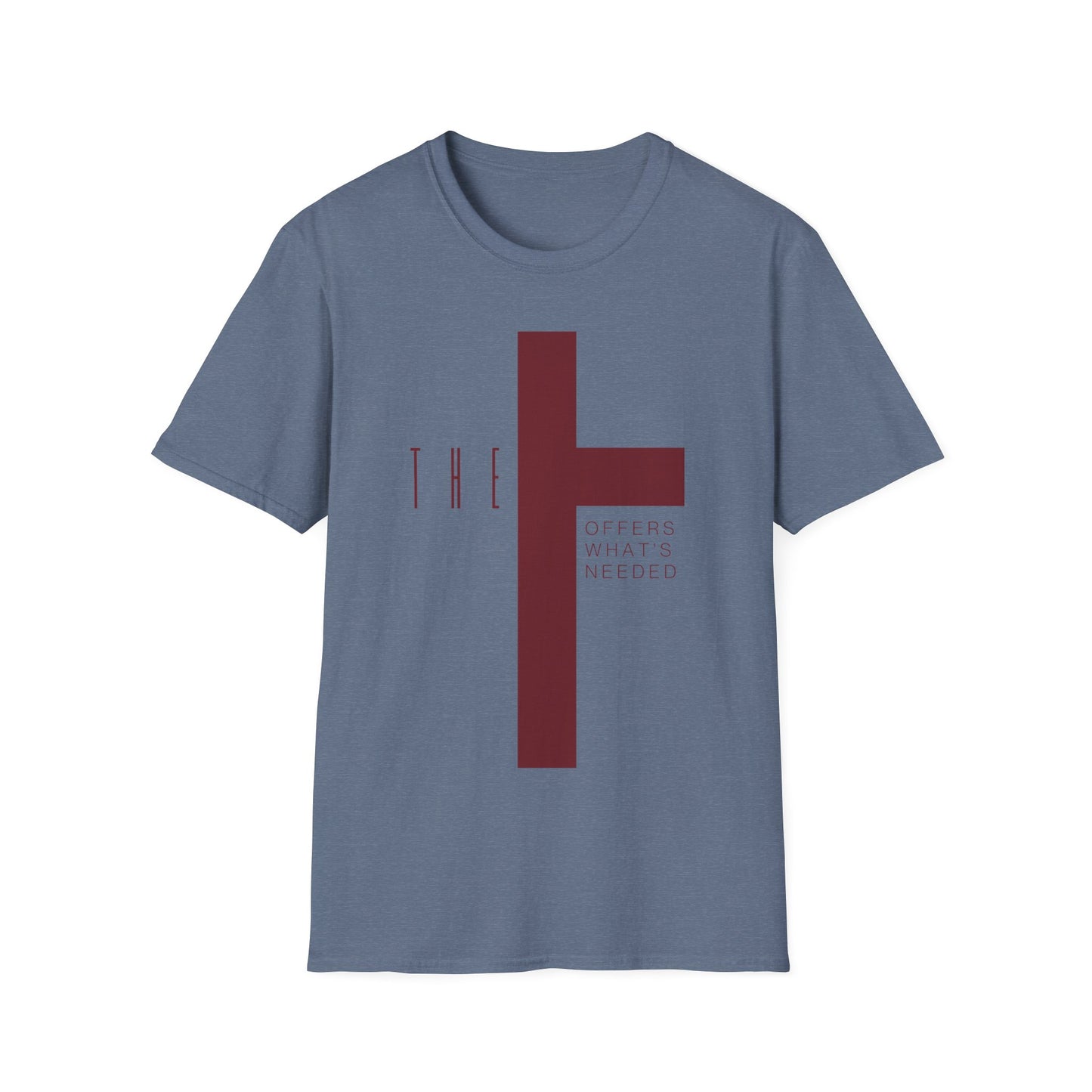 T-Town Marron Cross & Letters