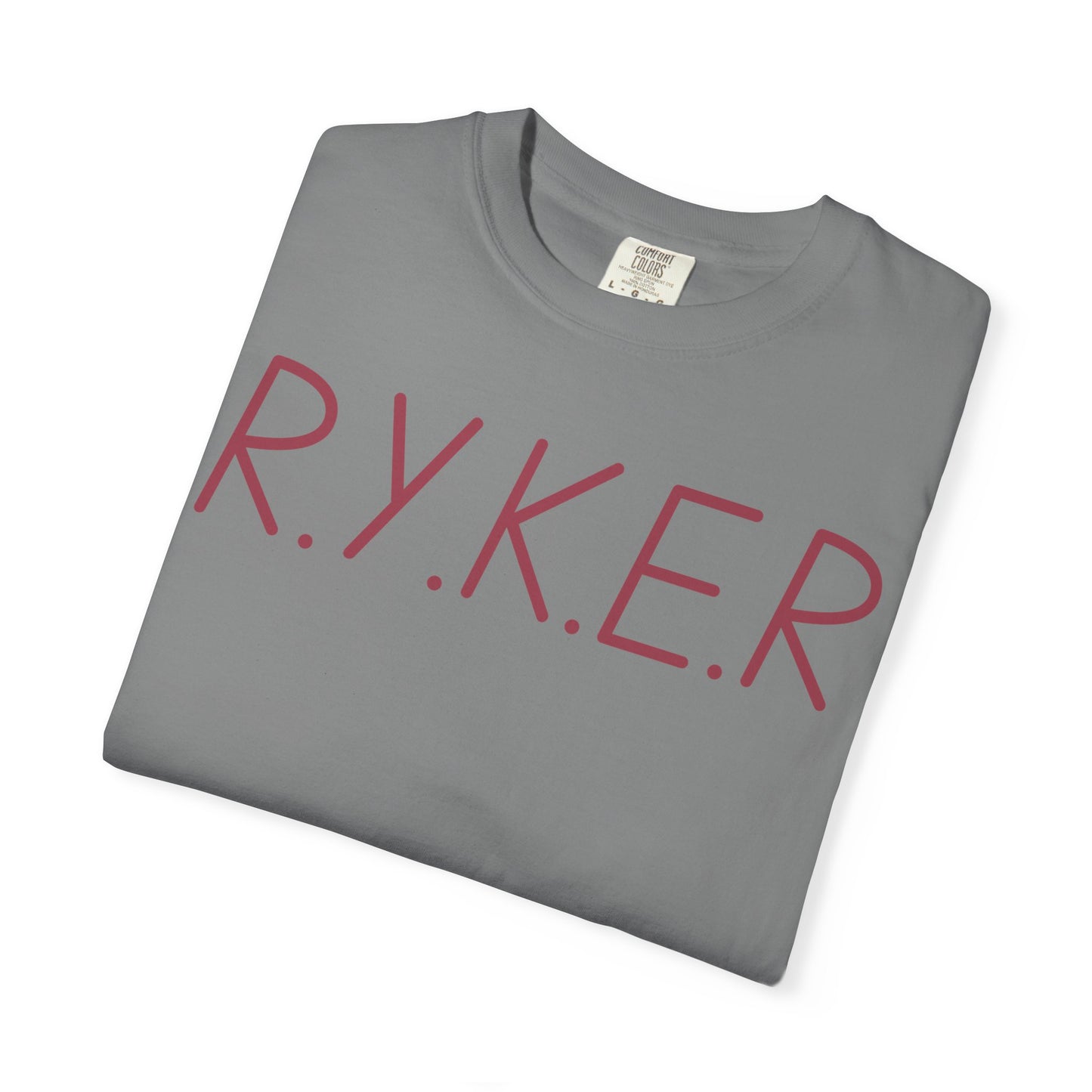 RYKER Christian Marron Letters