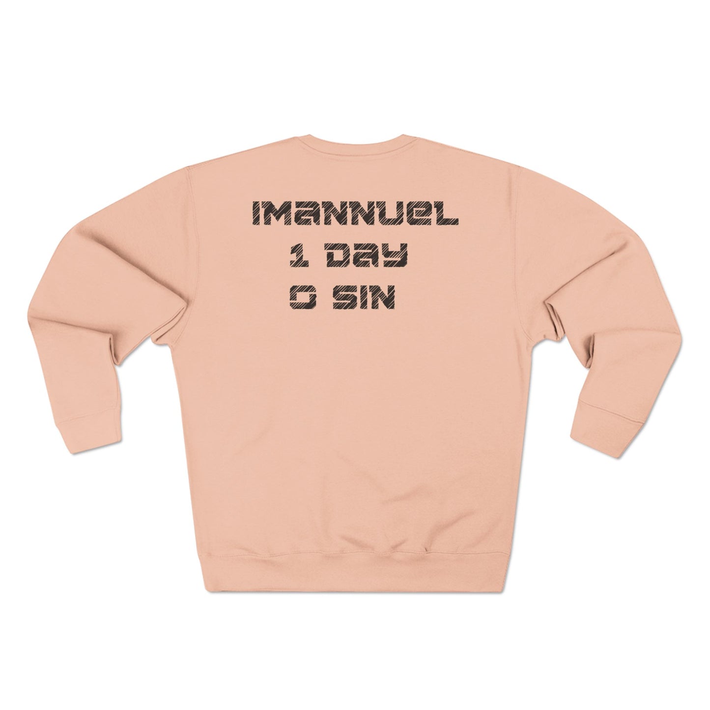 I-10 Christian Black Words Crewneck