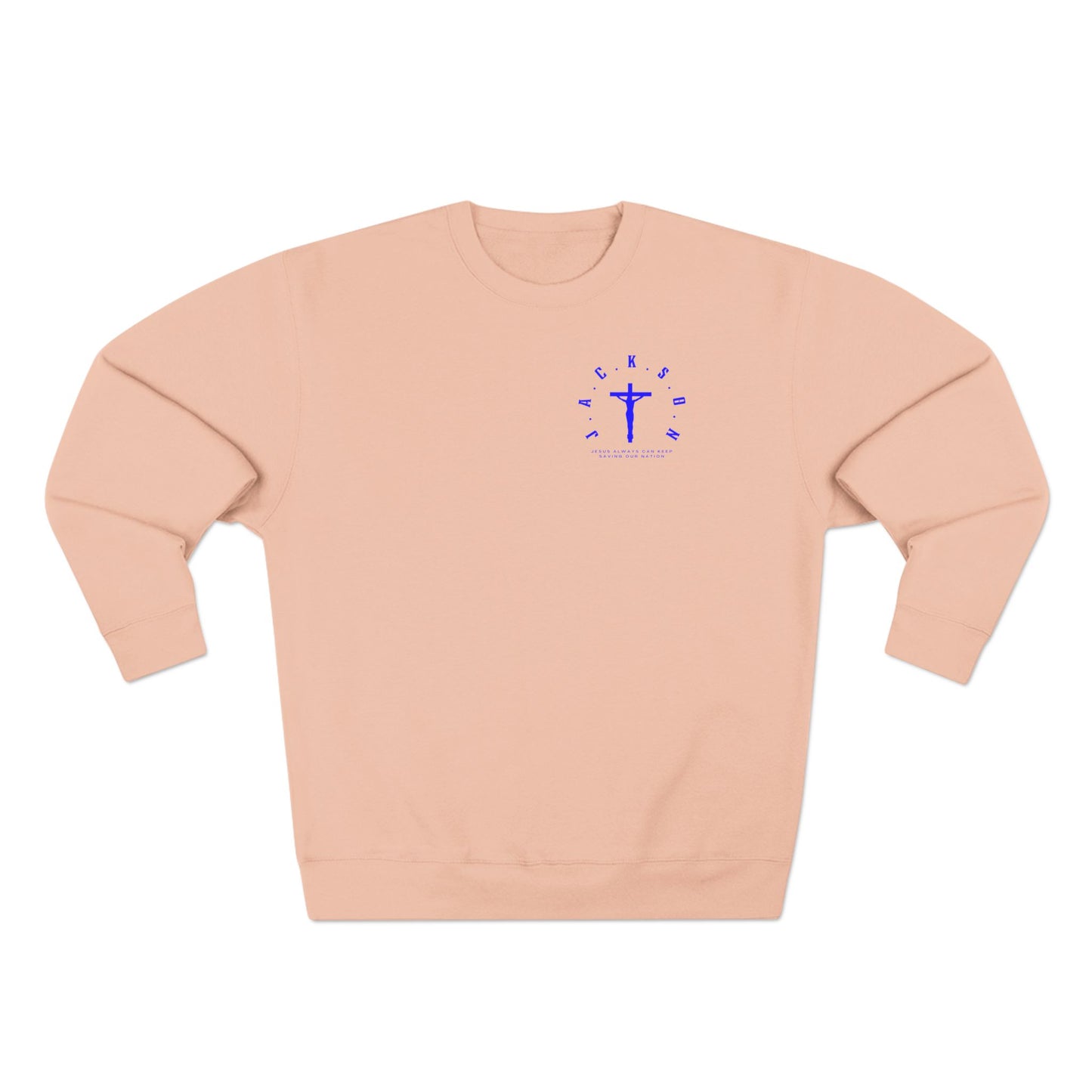 Jackson Blue Cross & Letters Crewneck