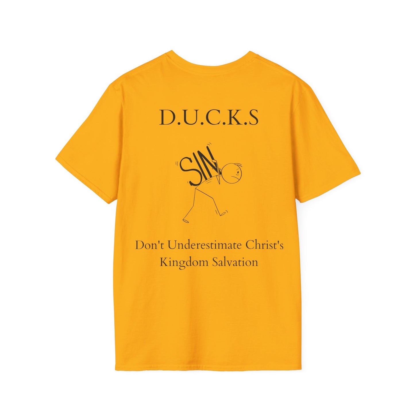 Ducks Christian Black Words