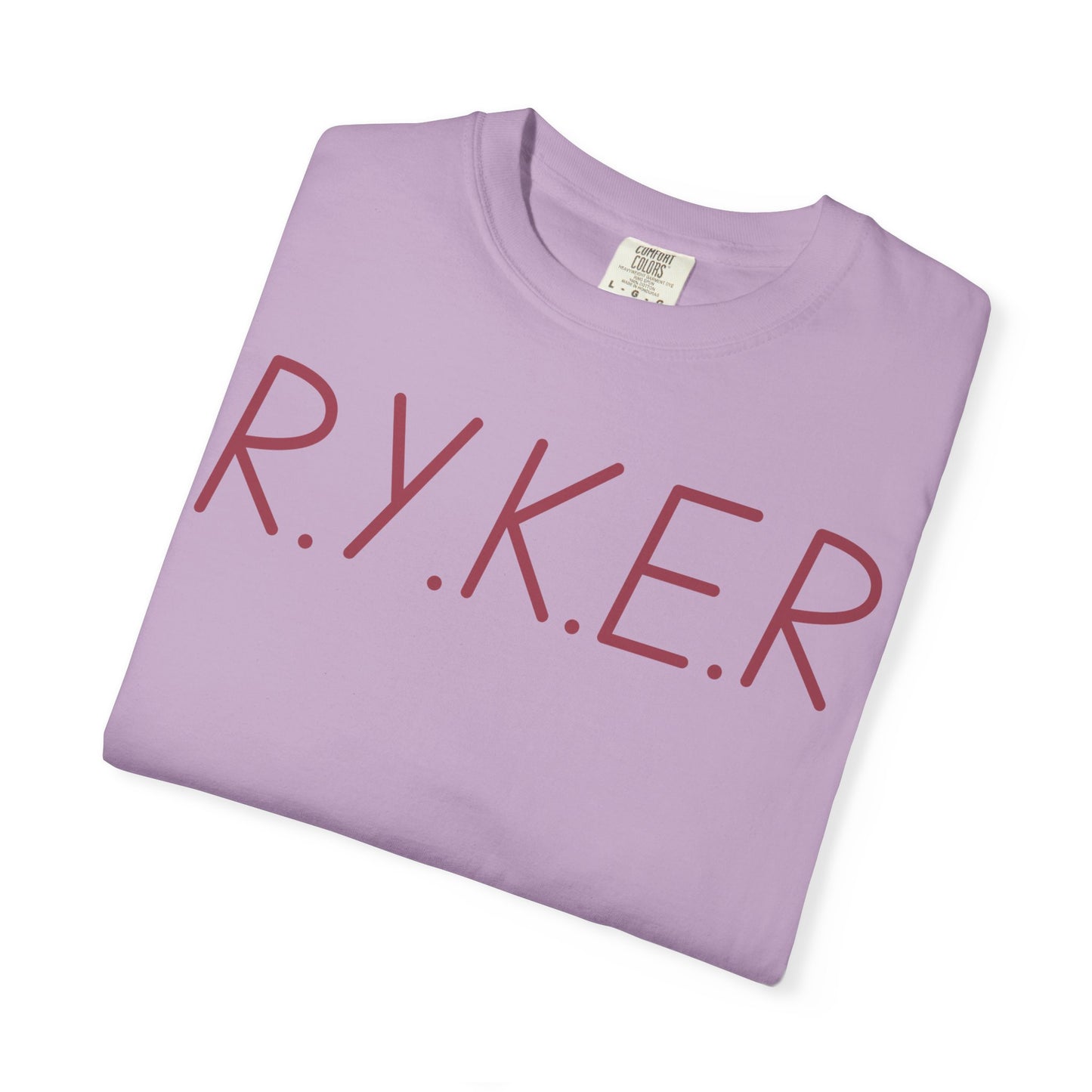 RYKER Christian Marron Letters