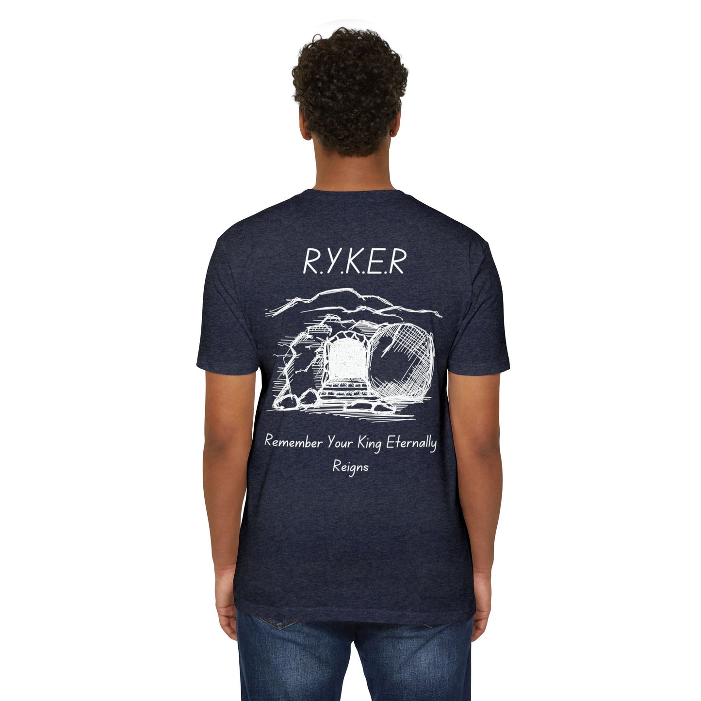 RYKER Christian White Letters Blended