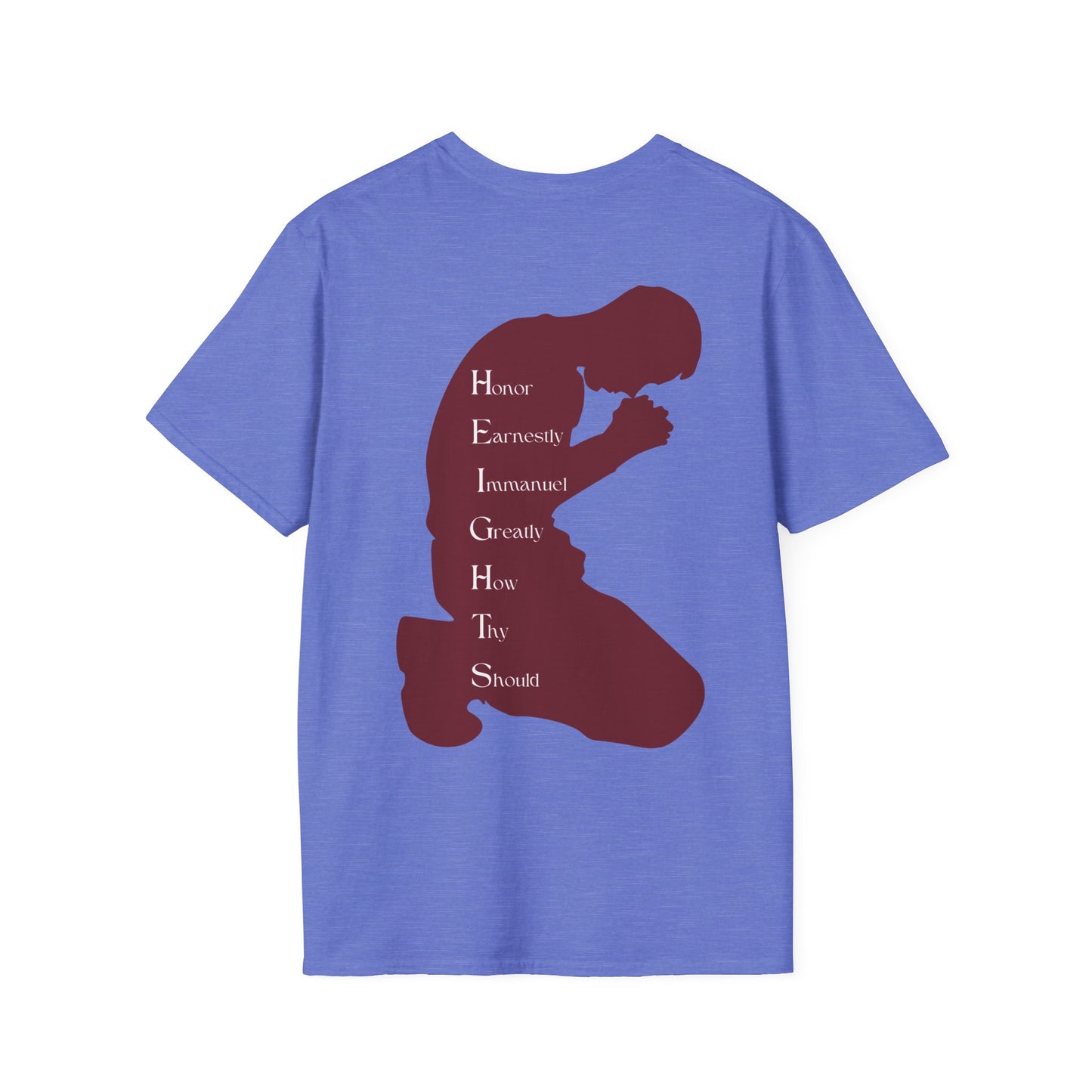 Heights Christian Marron Letters & Image