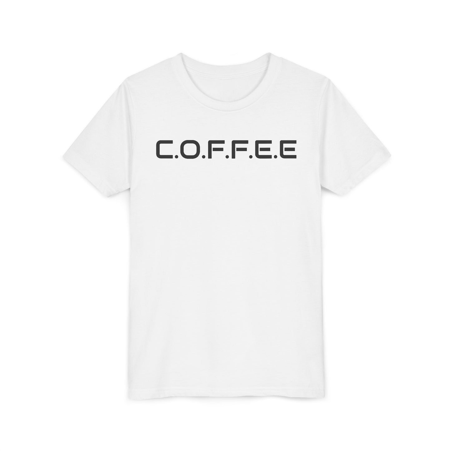 Youth Adult Coffee Christian Black Words Only