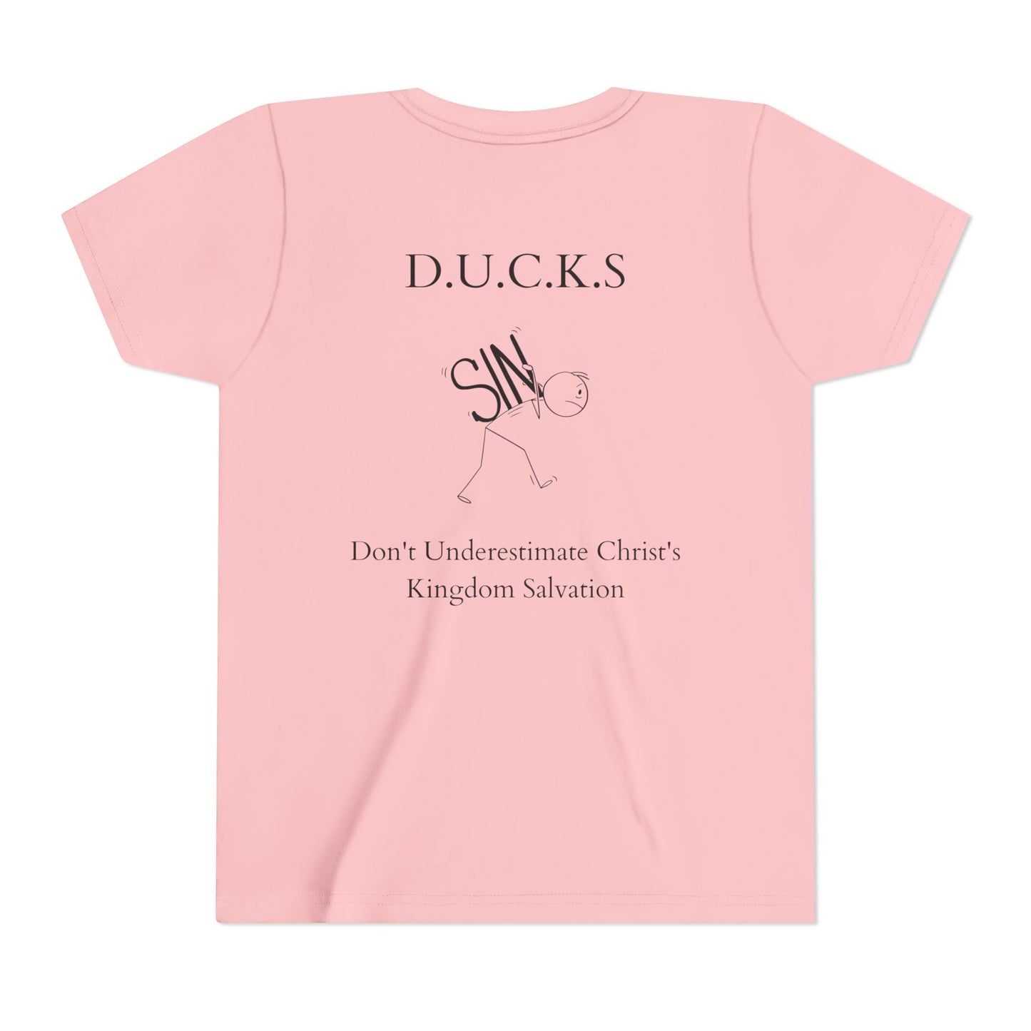 Youth Ducks Christian Black Words