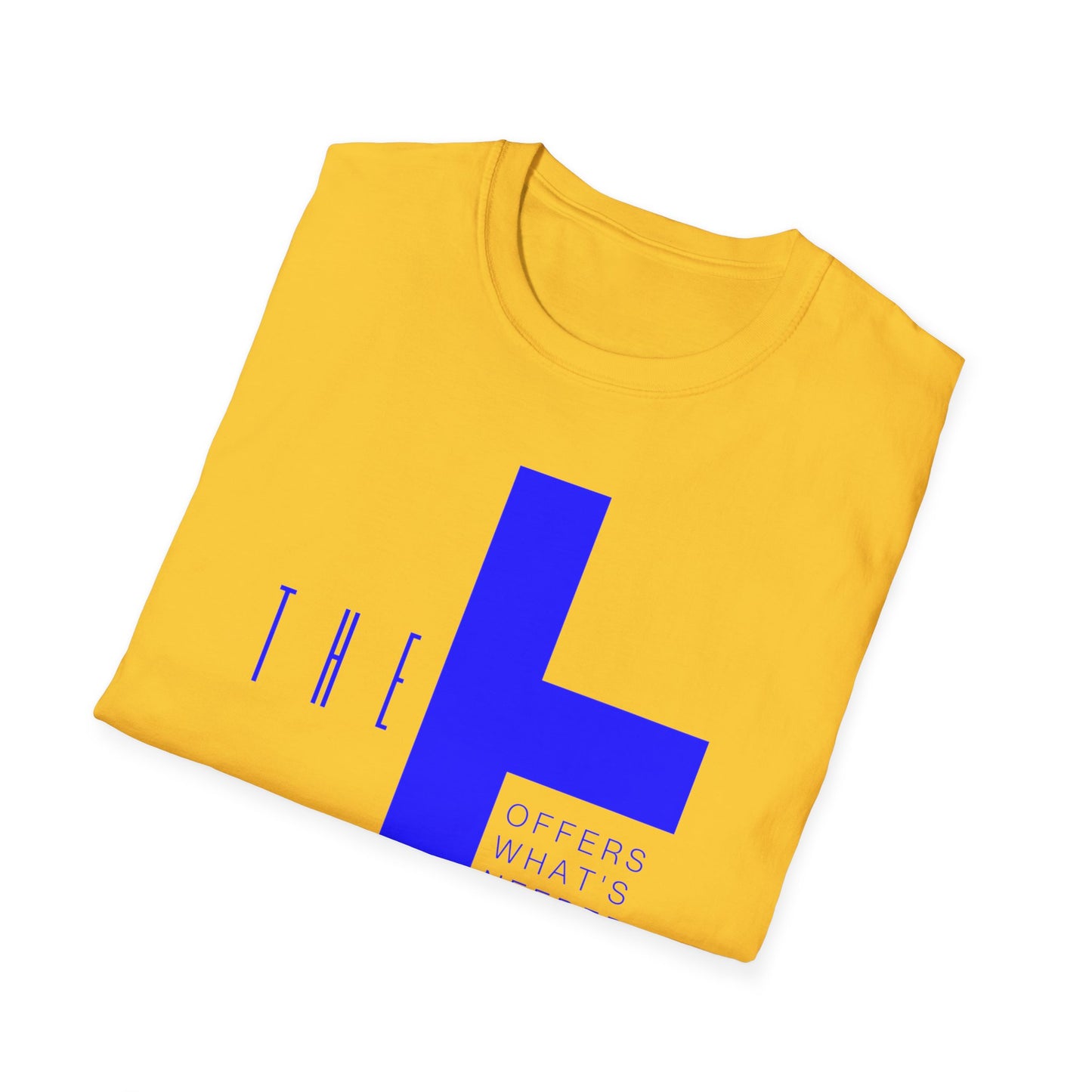T-Town Blue Cross & Letters Blended