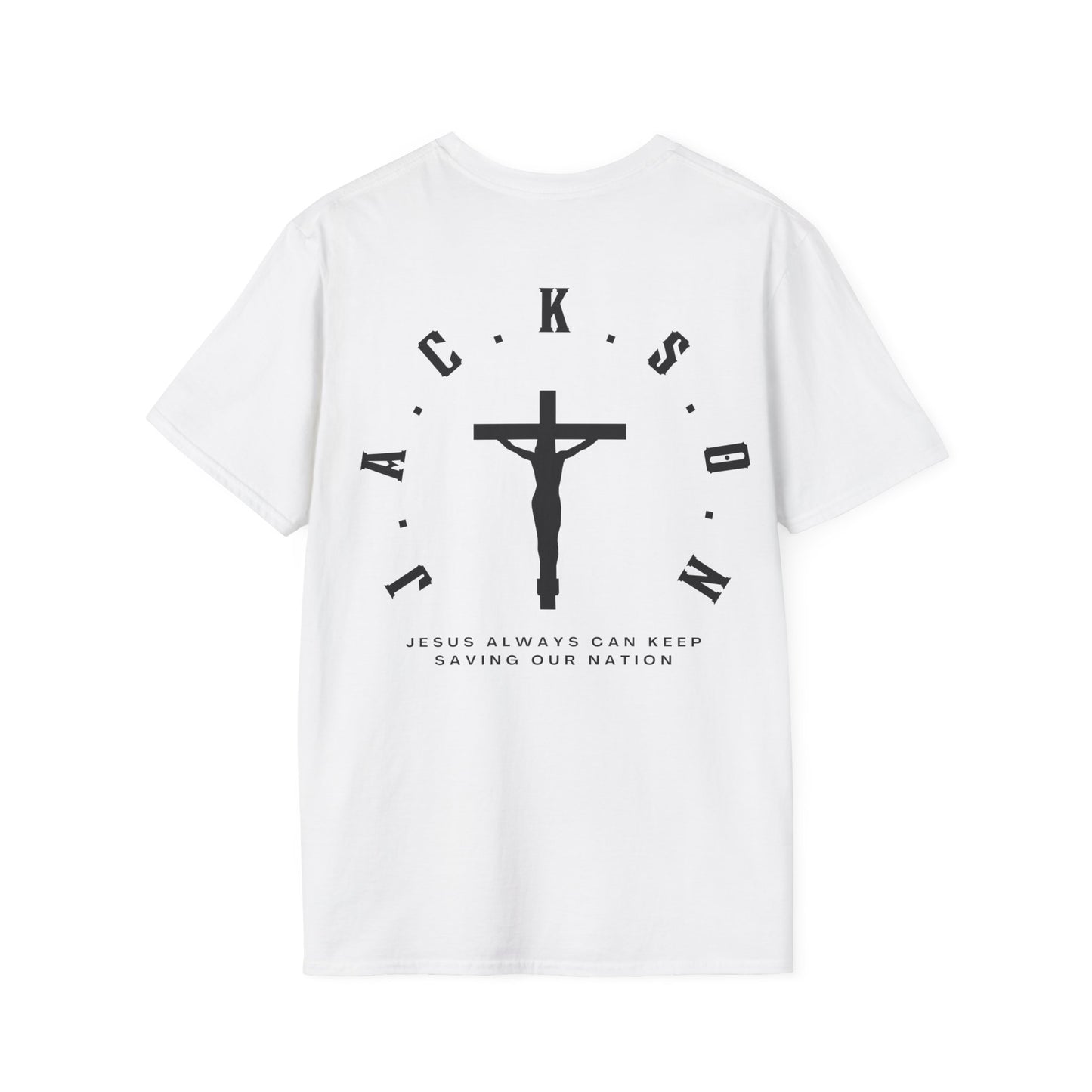 Jackson Believing Christian Black Letters & Cross