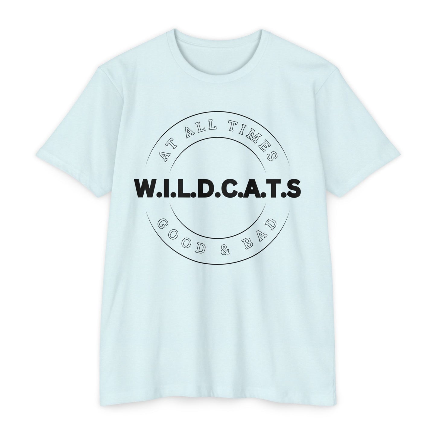 Wildcats Christian Black Letters & Picture