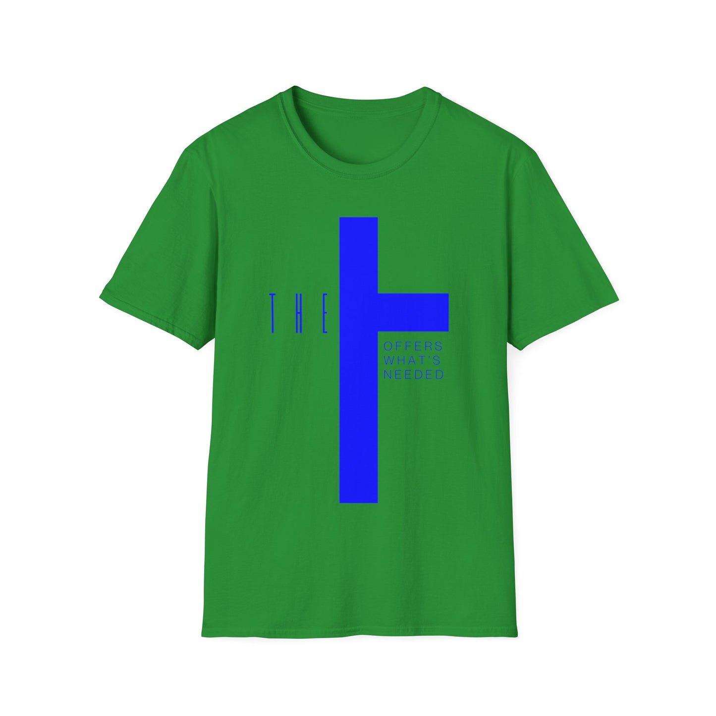 T-Town Blue Cross & Letters Blended