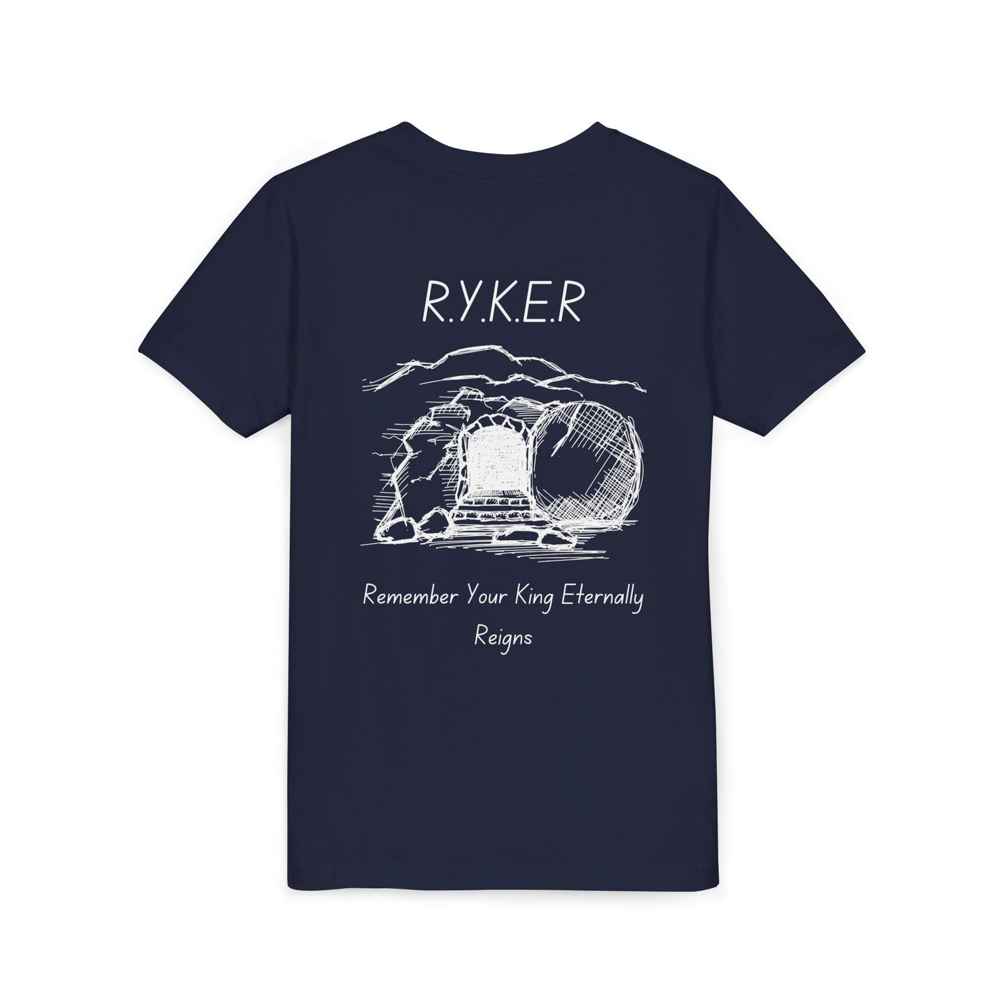 Youth RYKER Christian White Letters